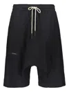 Iso.poetism Techno Fabric Bermuda-shorts In Black