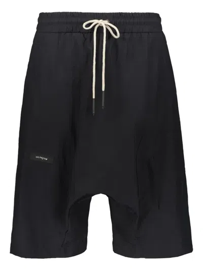 ISO.POETISM DROP-CROTCH SHORTS
