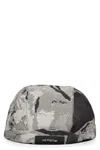 Iso.poetism Patterned-jacquard Cap In Black