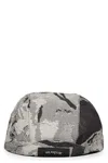 Iso.poetism Patterned-jacquard Cap In Black