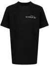 Iso.poetism Graphic-print Short-sleeved T-shirt In Black