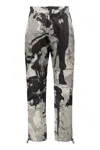 Iso.poetism Logo Detail Cotton Track-pants In Black