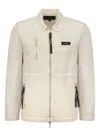 Iso.poetism Logo-patch Jacket In Neutrals