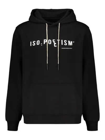 ISO.POETISM LOGO-PRINT HOODIE