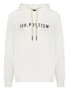 Iso.poetism Hooded Sweatshirt In Weiss