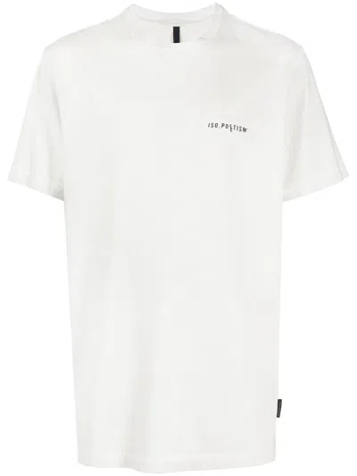 Iso.poetism Logo-print T-shirt In Grey