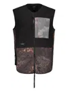 Iso.poetism Cotton-blend Vest In Black
