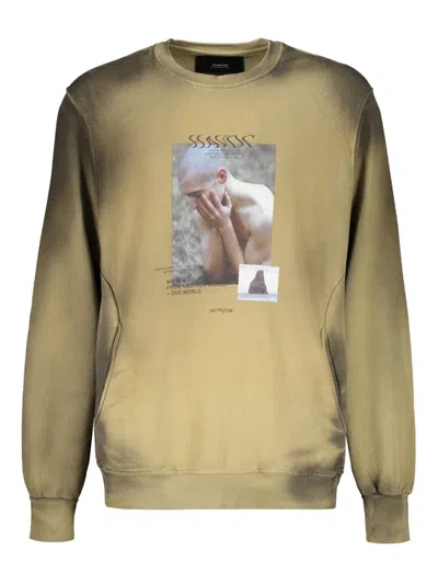 ISO.POETISM PHOTOGRAPH-PRINT SWEATSHIRT