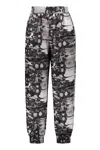 Iso.poetism Technical Fabric Pants In Black
