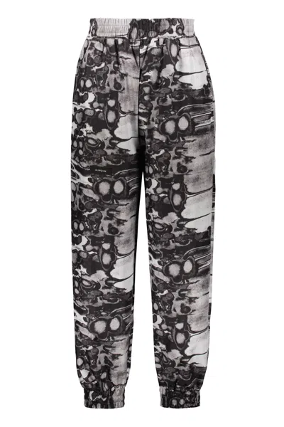 Iso.poetism Technical Fabric Pants In Black