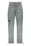 Iso.poetism Technical-nylon Pants In Gray