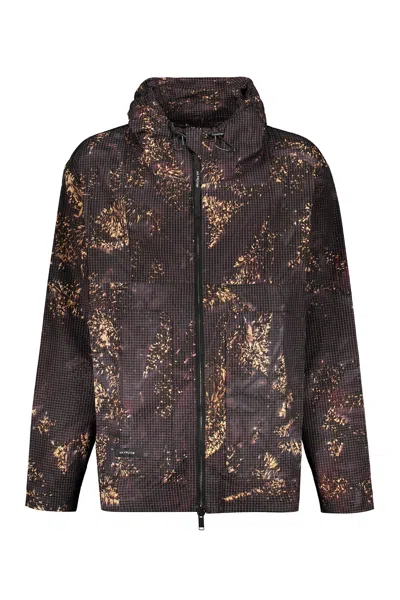 Iso.poetism Techno Fabric Jacket In Black
