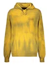 Iso.poetism Tie-dye Print Hoodie In Orange