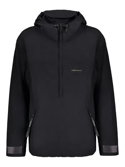 ISO.POETISM VISOR-DETAIL HOODIE
