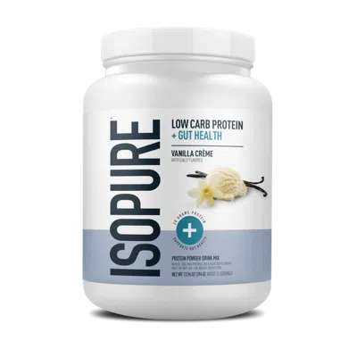Isopure Protein Protein + Gut Health - Vanilla Creme