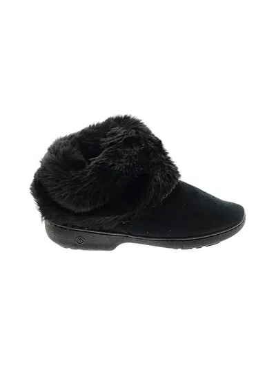Pre-owned Isotoner Ankle Boots In Black