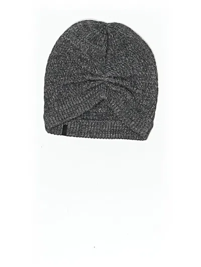 Pre-owned Isotoner Beanie Hat In Gray