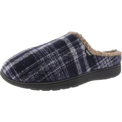 Isotoner Bhfo Womens Fur Lined Casual Loafer Slippers In Multi