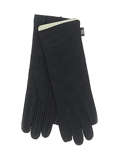 Pre-owned Isotoner Gloves In Black