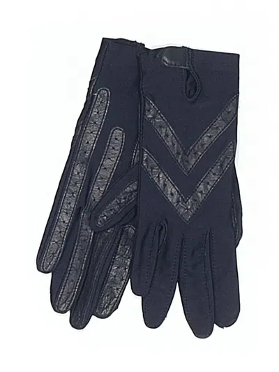 Pre-owned Isotoner Gloves In Blue