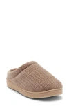 Isotoner Jersey Cable Clog Slipper In Multi