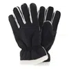 Isotoner Men's Microsuede Winter Glove With Faux Shearling Outseam In Black