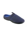 Isotoner Men's Microterry Jared Clog Slipper In Navy Blue In Blue