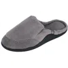 Isotoner Men's Microterry Open Back Clog Slippers In Pink
