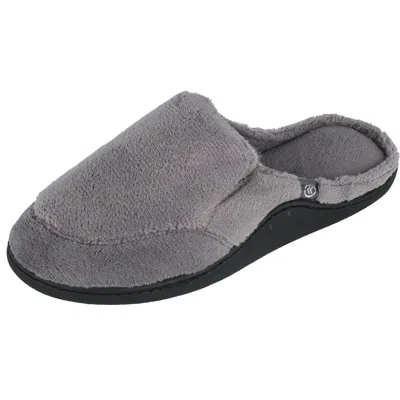 Isotoner Men's Microterry Open Back Clog Slippers In Pink