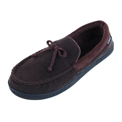 Isotoner Men's Mini Box Cord Luke Moccasin Slipper In Multi