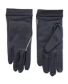 Isotoner Men's Recycled Modern Shape Stretch Glove In Black In Black