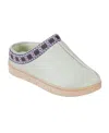 Isotoner Signature Women's Clara Microsuede Clog In Desert Sage