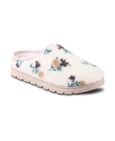 Isotoner Signature Women's Gemma Diamond Microterry Clog Slippers In Multi