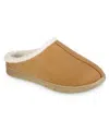 Isotoner Signature Women's Microsuede Rory Hoodback Comfort Slippers In Buckskin