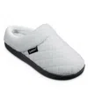 Isotoner Signature Women's Milly Hoodback Slippers In Light Grey