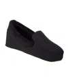 Isotoner Signature Women's Moccasin Slippers In Black