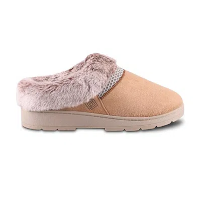 Isotoner Slipper Womens Clog Slippers In Brown