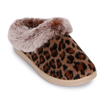 Isotoner Slipper Womens Clog Slippers In Brown