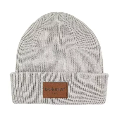 Isotoner Smartdri Knit Mens Beanie In Gray