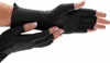 ISOTONER WOMEN'S FINGERLESS THERAPEUTIC GLOVES IN BLACK