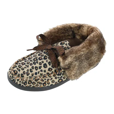 Isotoner Women's Microsuede Nelly Moc Bootie Slippers In Multi