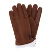 Isotoner Women's Recycled Microsuede Water Repellent Winter Glove In Green
