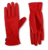 ISOTONER WOMEN'S SMARTDRI FLEECE WRIST GLOVES IN CHILI