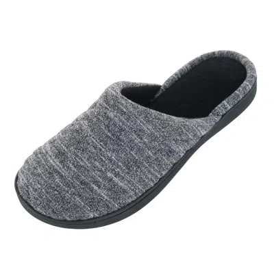 Isotoner Women's Space Dye Andrea Clog Slipper In Black