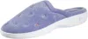 Isotoner Women's Terry Slip On Clog Slipper In Periwinkle In Blue
