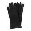 Isotoner Women's Touchscreen Chevron Winter Glove With Microluxe Lining In Black