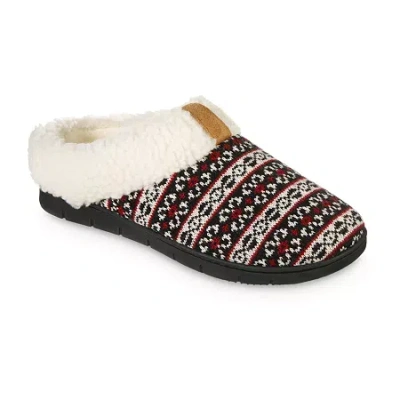 Isotoner Womens Clog Slippers In Multi