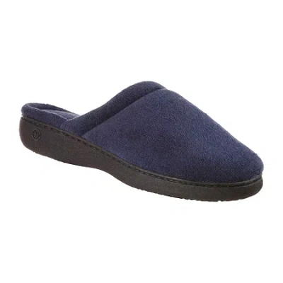 Isotoner Womens Clog Slippers In Blue