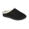 Isotoner Womens Memory Foam Clog Slippers In Black
