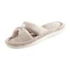 Isotoner Womens Memory Foam Slip-on Slippers In Neutral